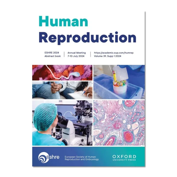 Front Cover Human Reproduction Journal July 2024 Dr Devora AMH Feature